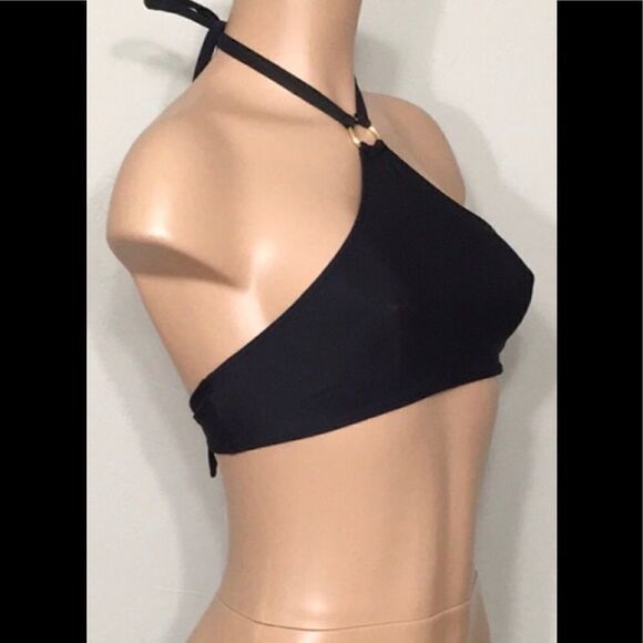 Rachel Pally black high neck bikini top. NWT - Picture 3 of 5